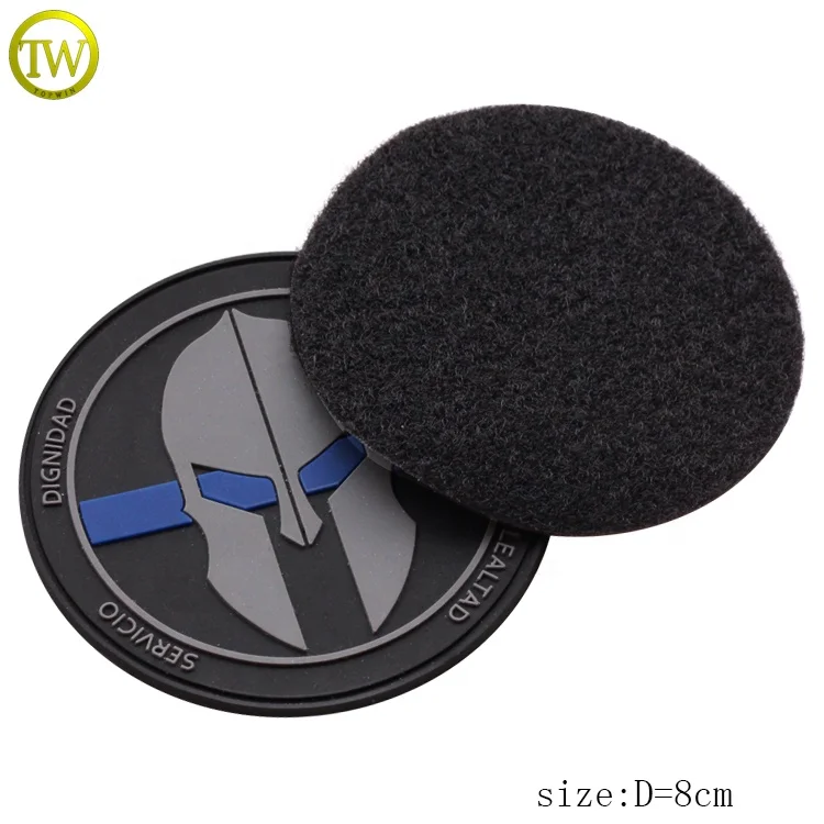 Mode Vêtement Rond Logo Marque Synthétique Pu étiquettes En Cuir Noir Patch étiquette Logos Pour Jeans/chapeaux