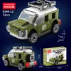 9140-11 Coche Land Rover de cuatro secciones con retroceso
