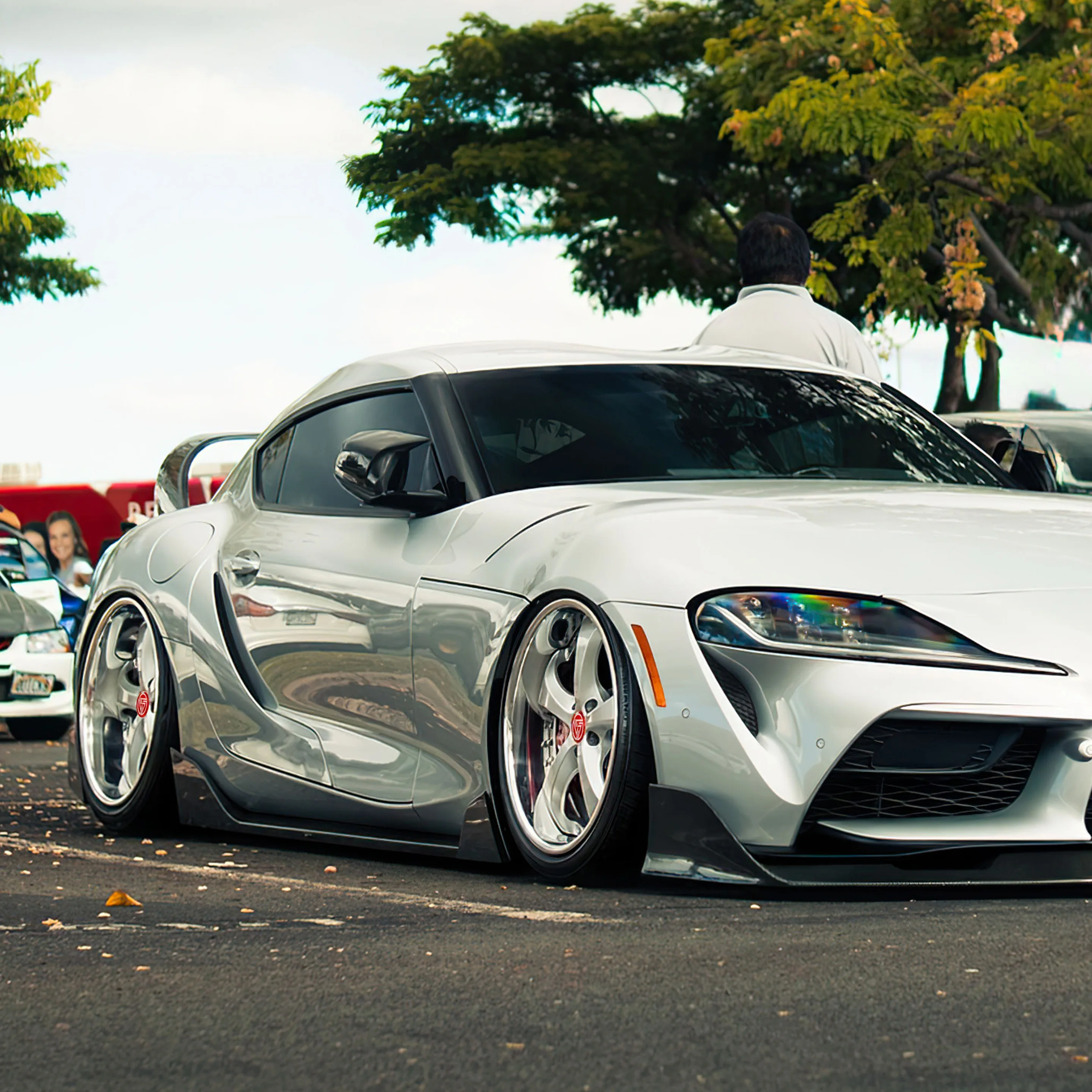 XL 2-piece Deep Dish Deep Lip Custom Concave Forged Wheels 5x112 5x120 5x114.3 Wheels 18 19 20 21 22 Inch Racing Car Wheel - Image 4