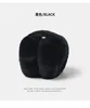 Poteau à cheveux noir