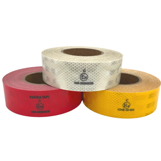 DG Optics Manufacturer 3 Years Warranty PET ECE 104R Reflective Tape For Truck Safety