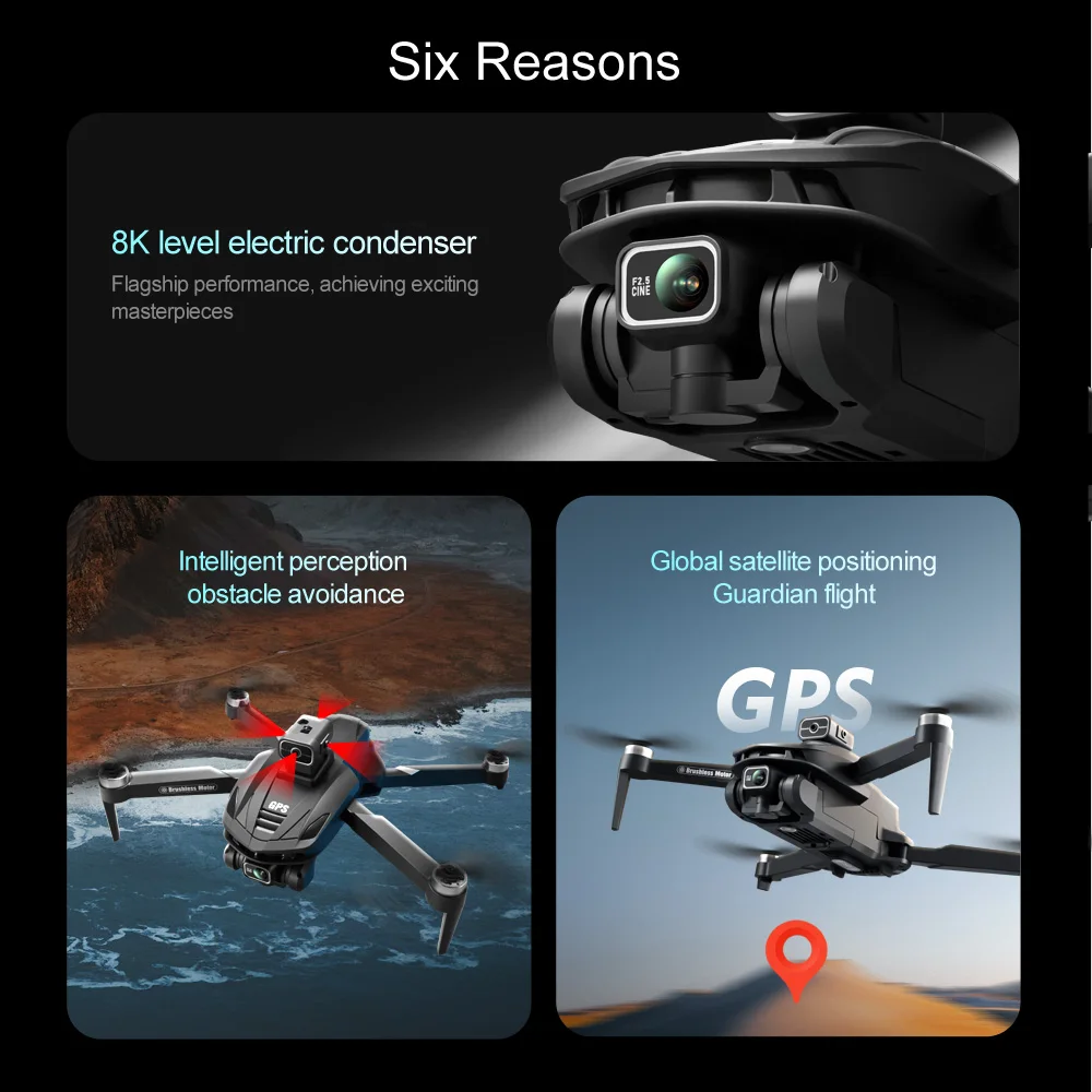 2024 Mini Drone 4K Professional HD Dual Cameras V168 Pro Max Foldable Outdoor Drones Long Range WIFI FPV App RC Control Portable