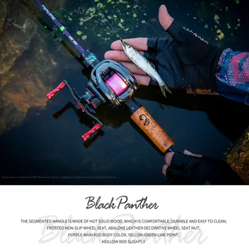 CHEERY BPUL Micro Horse Mouth Carbon Luya Single Straight & Gun Handle Fishing Rod 0.4kg Korea Guide Ring Specialized – Rod – view 4
