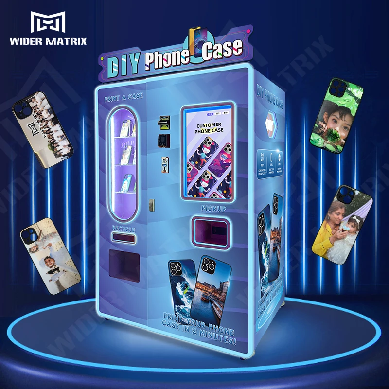 Innovative Vending Machine 2024 Smart Phone Case Printer Vending Machine Phone Case Printing Machine