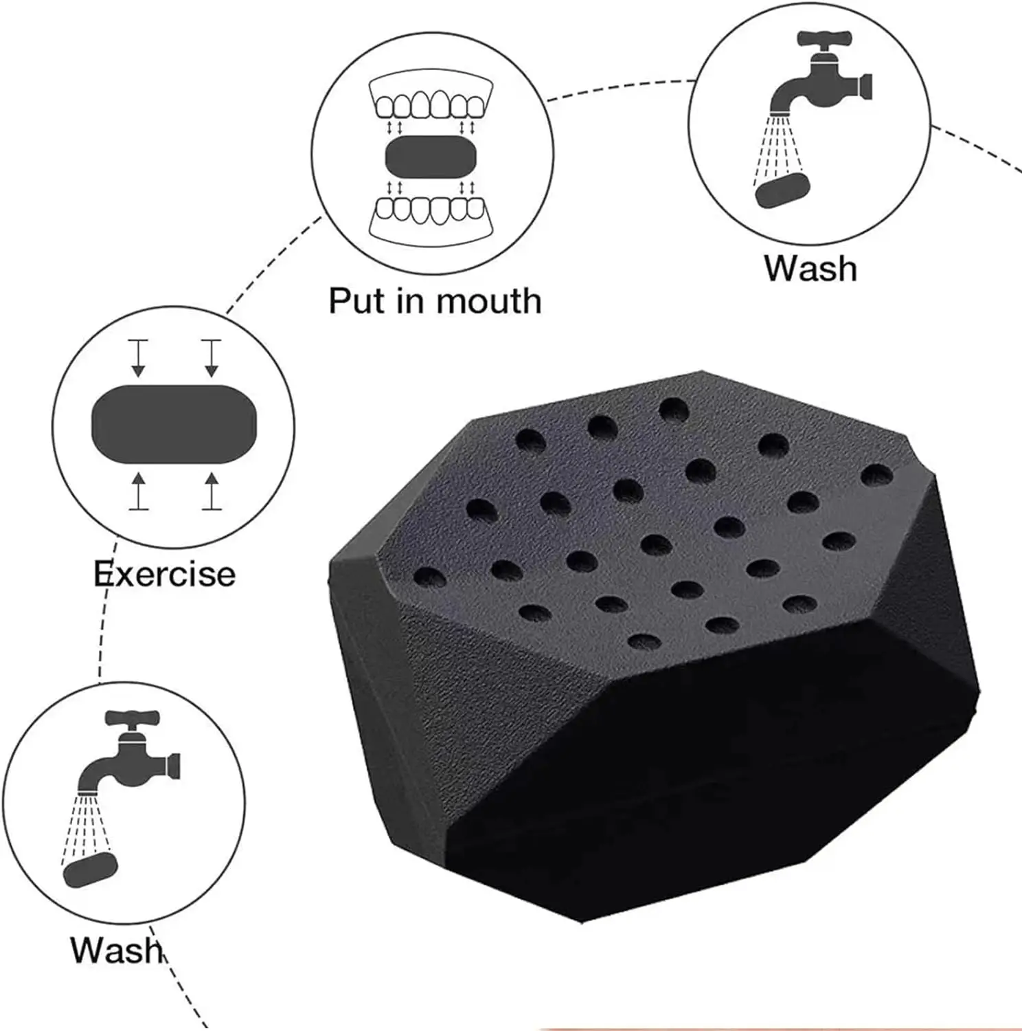 l0091 jaw trainer device face muscle trainer chewing device neck chin exercise jawline sculptor jaw exerciser ball-6