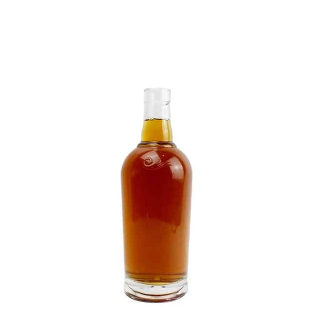 Custom 700ml Brandy Whisky Glass Bottle for Alcoholic Beverages Wine Packaging