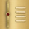 Gold/red