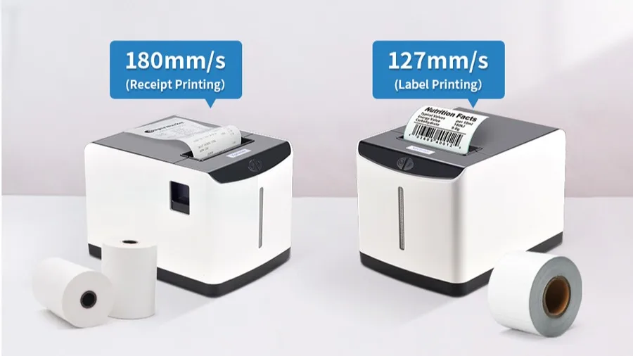 Xprinter Xpq371u Good Quality 3inch Thermal Label Printer Bluetooth