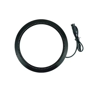 24V Industrial Ring Light for Machine Vision Workshop Use 0 Degree
