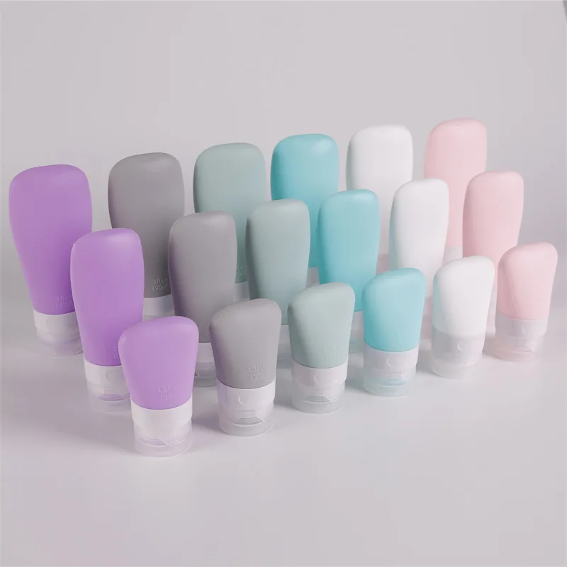 Silicone dispenser travel dispenser set Packaging bottle storage bottle dispenser travel bottle manufacture