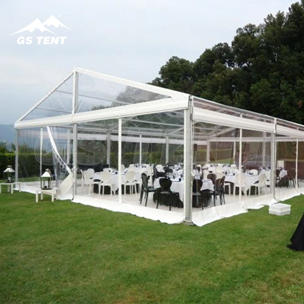 Large Waterproof Aluminium Party Tent for 300 People 40m by 100m White Event Tent Giant Marquee