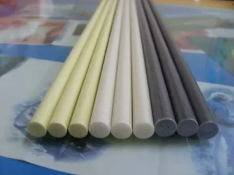 Different color fiberglass rod without screw thread