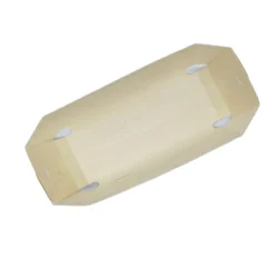 Biodegradable Wooden Bread Pastry Takeaway Food Container Swiss Cake Bakery Packaging Box