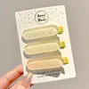 คลิปแต่งหน้าเยลลี่สีเหลือง115-แพ็ค3-6ซม
