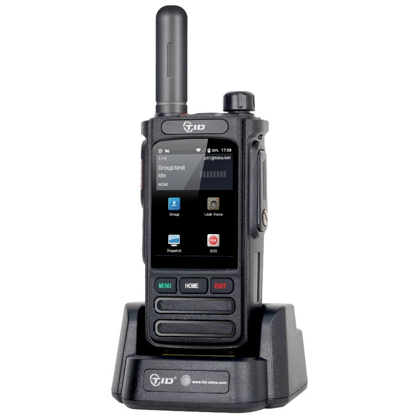 Walkie-talkie Global 4G Con Pantalla Táctil TFT De 2.4″, Android 9.0, WiFi, Bluetooth Y GPS – Comunicación Sin Límites