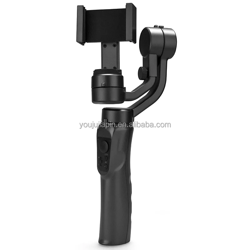 F6 3 Axis Smartphone Gimbal Handheld Stabilizer Selfie Stick with Mini Tripod Face Tracking Shooting Stabilizer for Mobile Phone