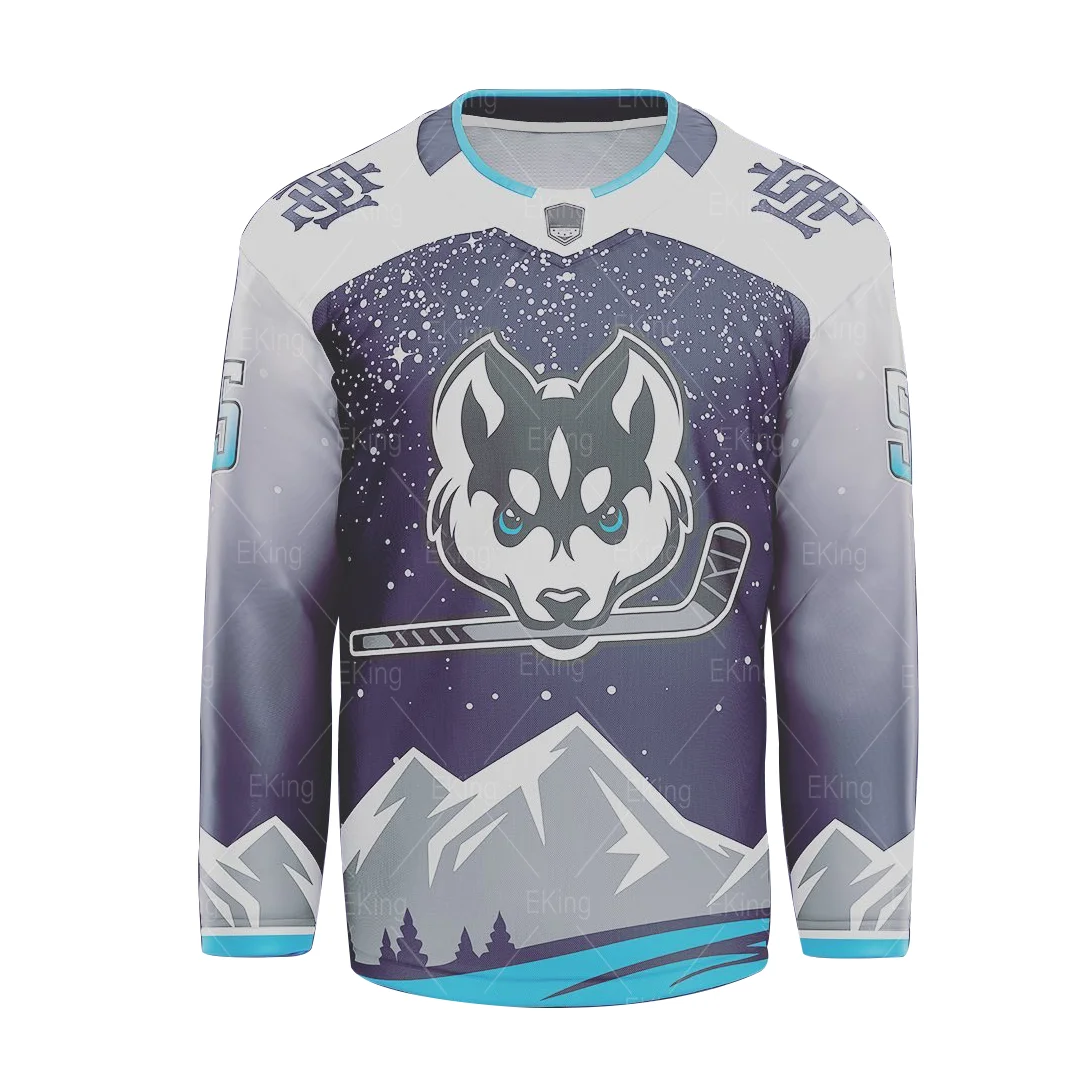 Sublimated Fast Shipping Custom Plus Size Usa Sublimation Ice Hockey