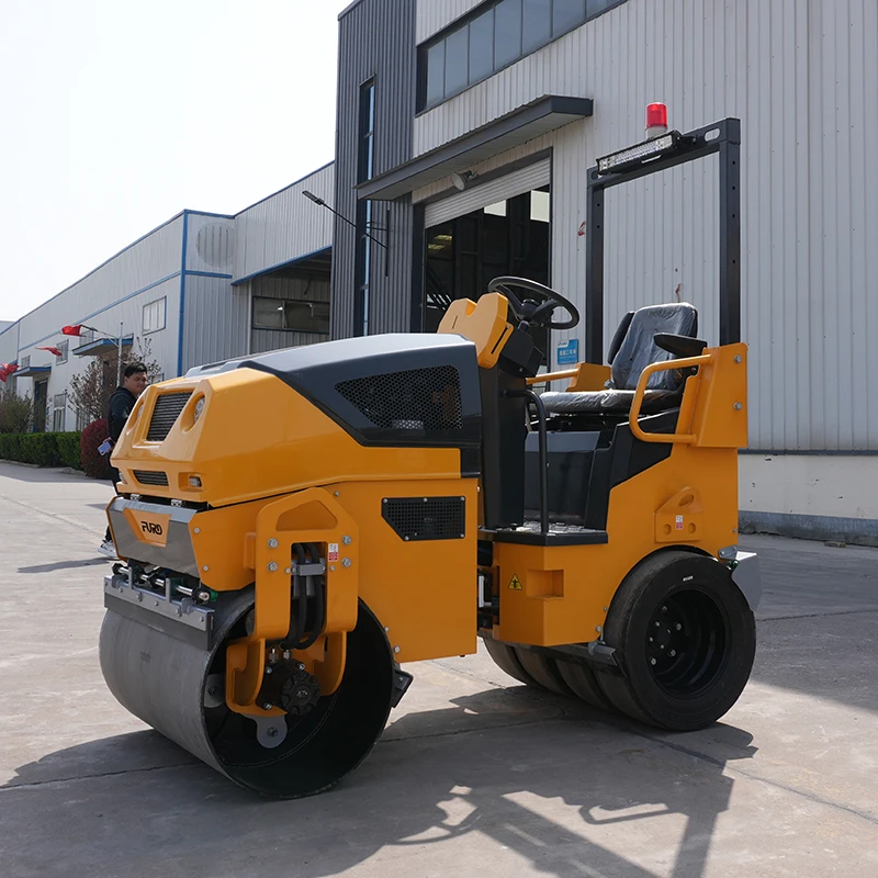 Durable Ride-on Full Hydraulic Vibratory Road Roller FYL