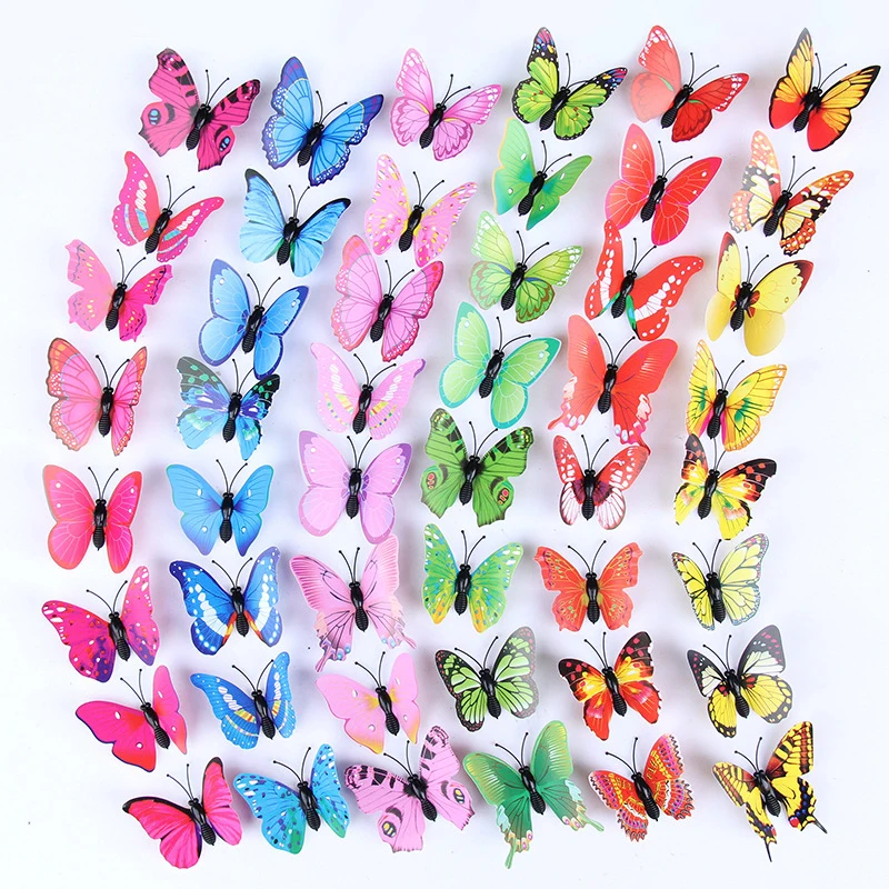 4PCS Butterfly Hair Clips Bridal Hair Accessories Wedding Photography Costume  X 