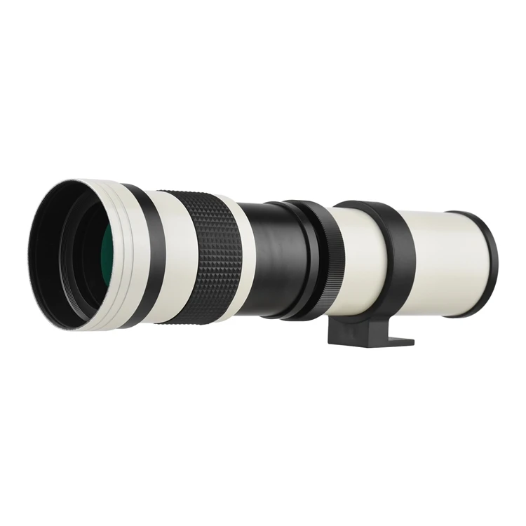MF超望遠ズームレンズF/8.3-16 420-800mmTマウントUV/CPL/FLD