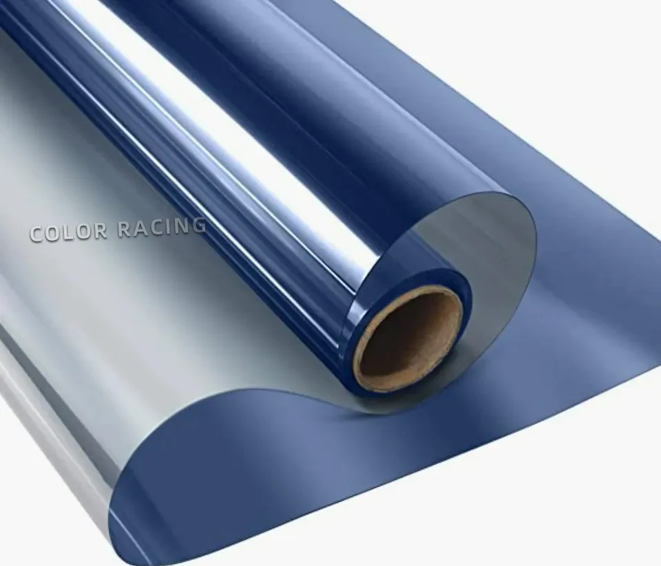 Односторонняя оконная пленка дневная конфиденциальность теплоизоляция антиуф светоотражающий зеркальный оттенок для окна дома неклейкий самостатический светильник