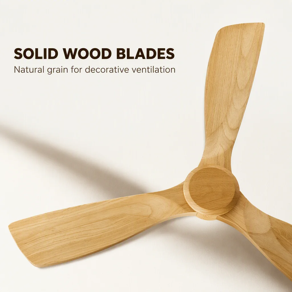 Ceiling Fan, BLDC, 35, Metal+plywood - detail 14