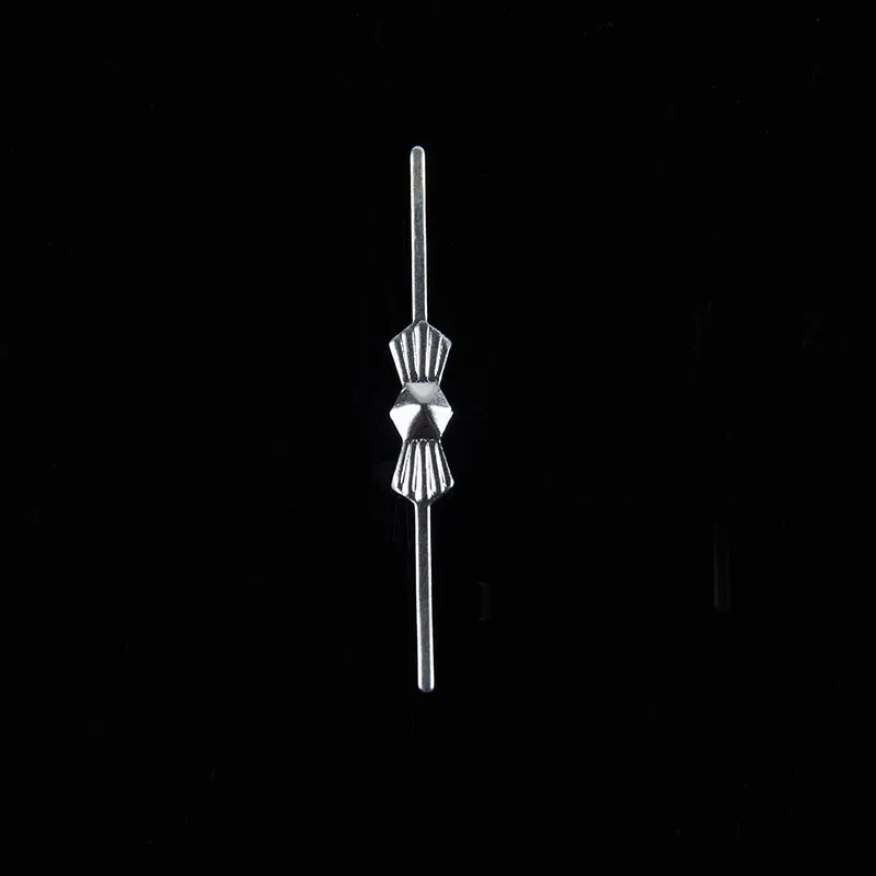 DIY Brass butterfly Bowtie Clips for Brilliant Crystal Beads Curtain Accessories Chandelier Lighting Lamp Connectors