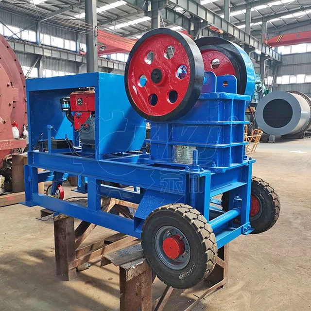 Mini Mobile Stone Crusher Machines diesel Engine Small Pe150x250 Jaw Crusher in Mining for Sale Price List