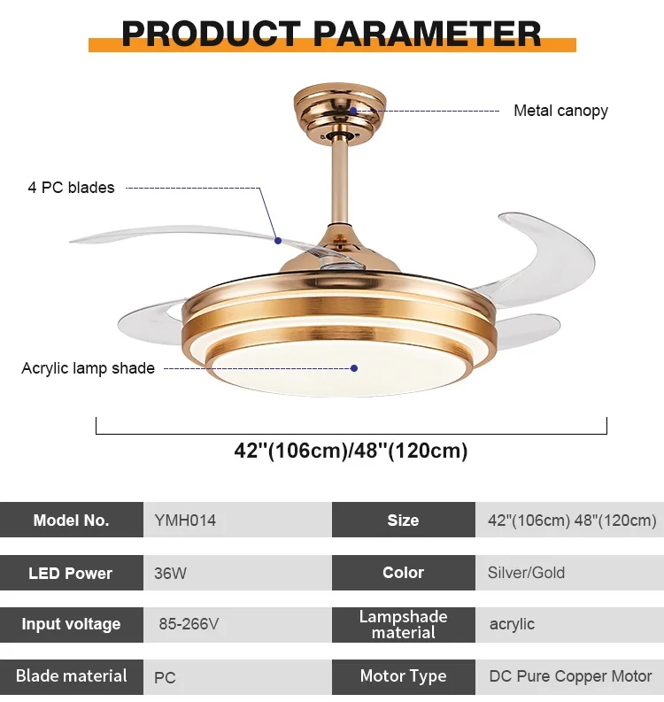 Ceiling Fan, LED, 6-Speed - detail 6