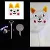 01 pegatinas de perro gritando
