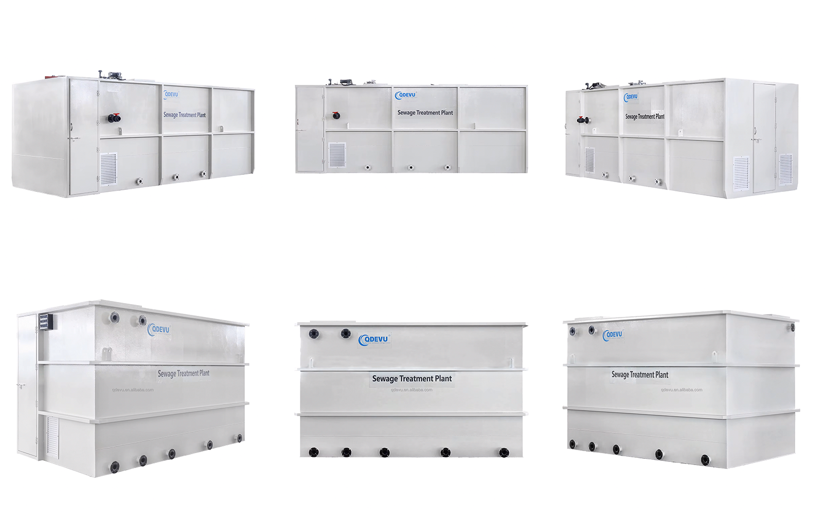 Integrated Sewage Wastewater Treatment Equipment Plant manufacture