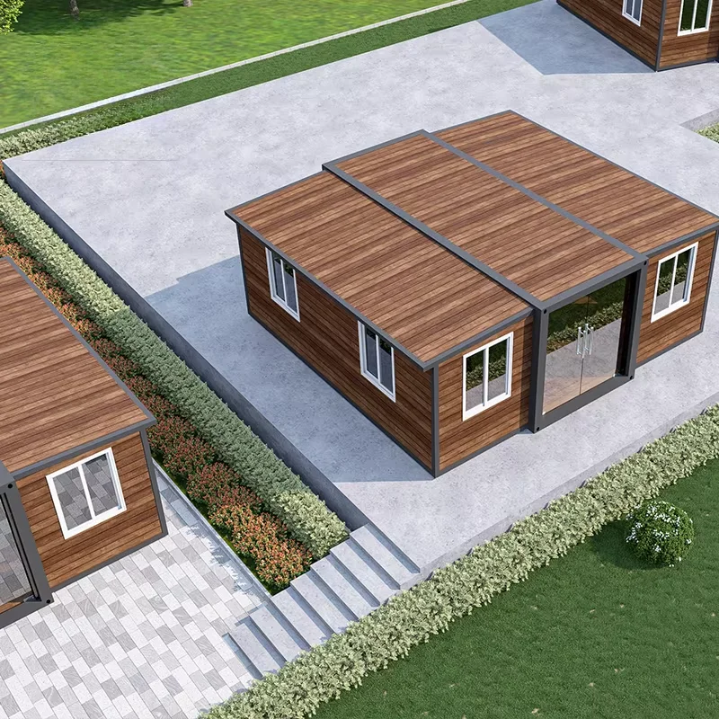 Alibaba.com: Luxury Villa 20ft 40ft 3-bedroom modular prefab tiny home ...