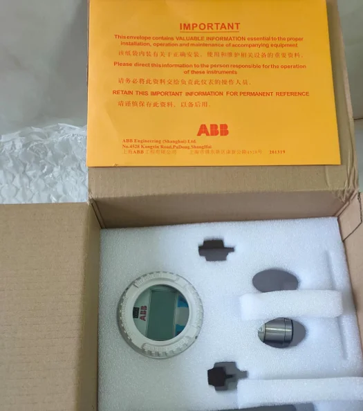Abb 2600t Series Differential Pressure Transmitter 266dshmssa2b1 Dp
