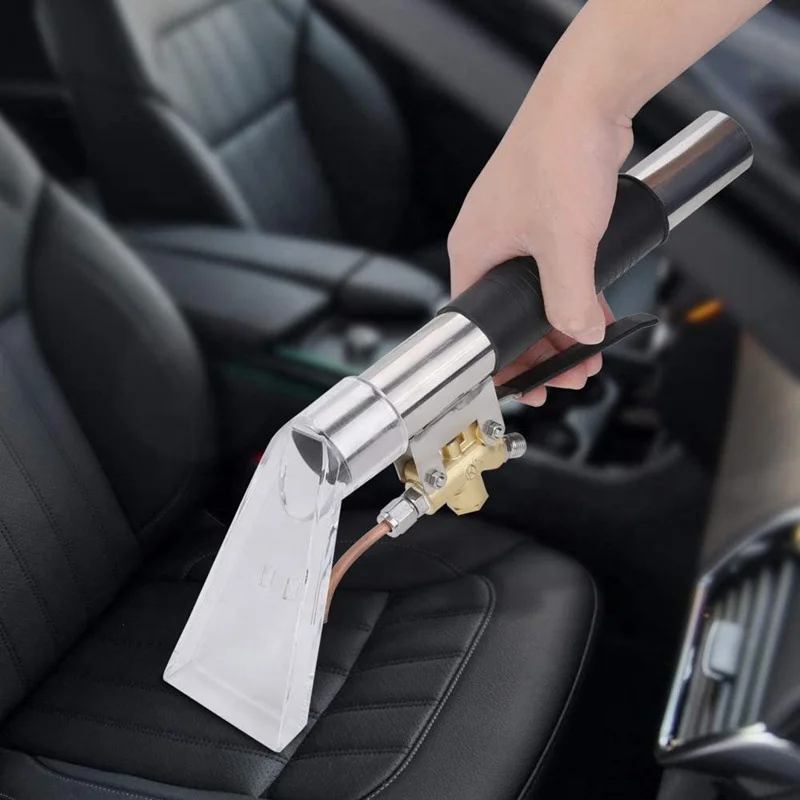Held Vacuum Suckers Steaming Head with High Pressure Steam Gun for Car Ceiling Interiors Seat Cushions Hotels Sofa Carpets Wash