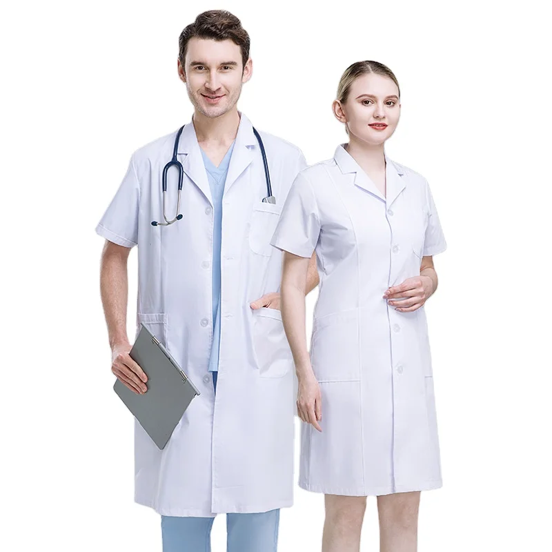 Medical Doctor Nursing Scrubs Full Set Hospital Uniform Costume Unisex Men  Women