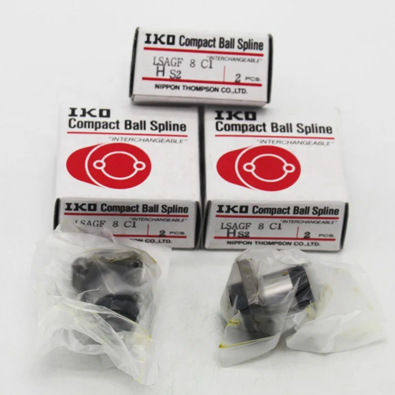 Original Japan Iko Linear Ball Spline Nut Lsagfl15 Lsagfl15hs2