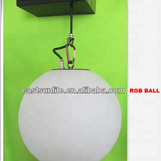 Hight Quality DMX Winch and Globe LanternLED Stage Lights Kinetic Lift Machine RGB Color Ball Sphere