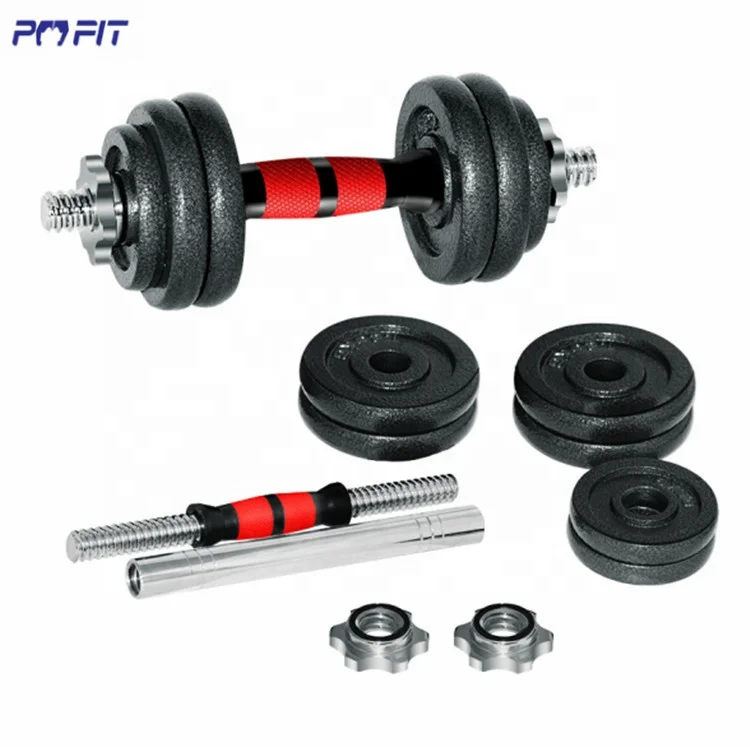 20kg調整可能なダンベルバーベルセット - ヨークフィットネス用