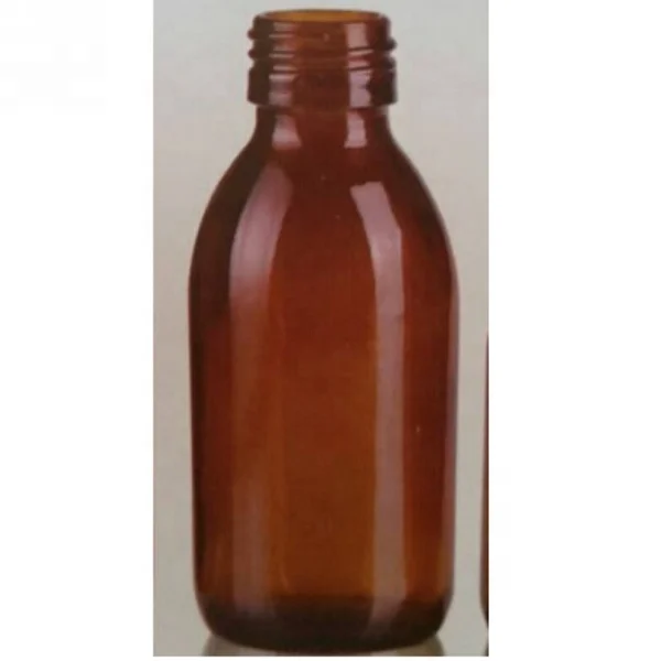 125ml Syrup Amber Glass Bottle 125ml Glass Bottle
