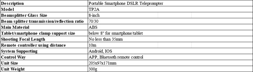 Teleprompter Detail 2