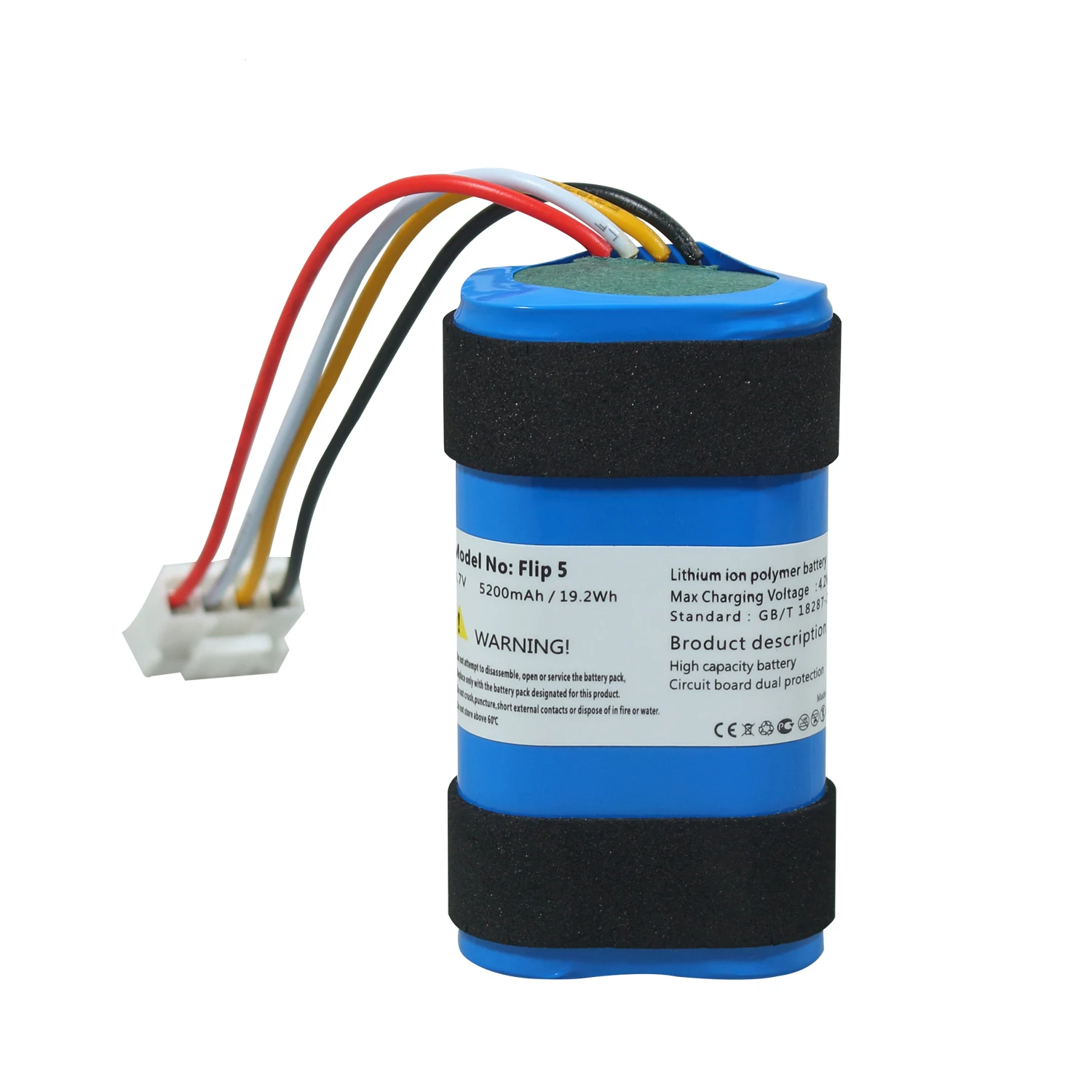 J B L Flip 5 New Oem 3.7v 4800mah Li 