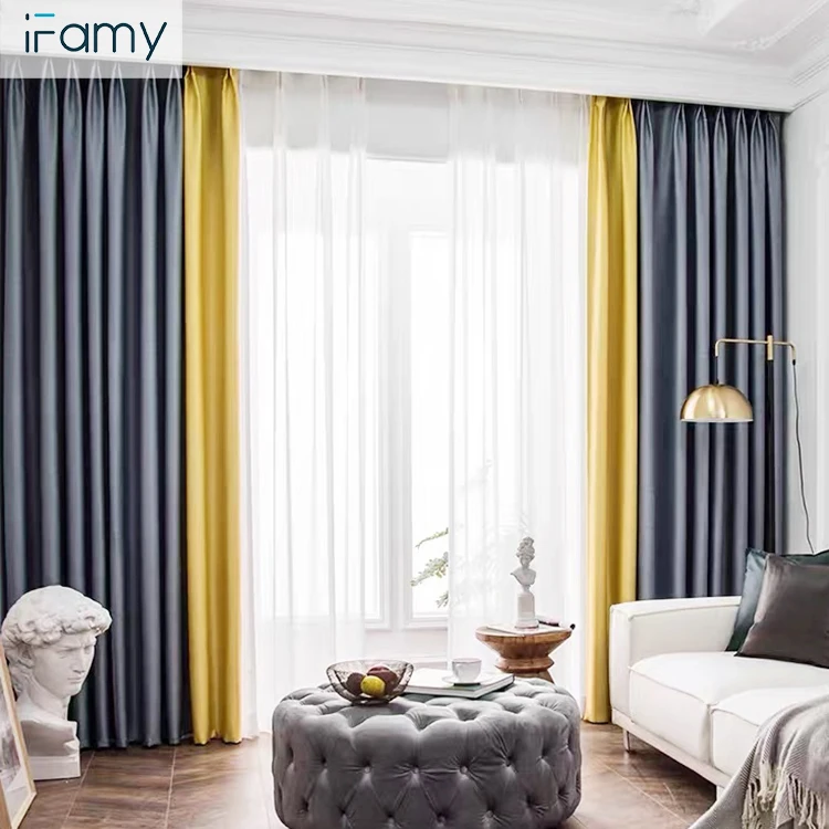 New Discount Outdoor Curtains Waterproof Luxury Modern Window Blackout Curtain Buy Window