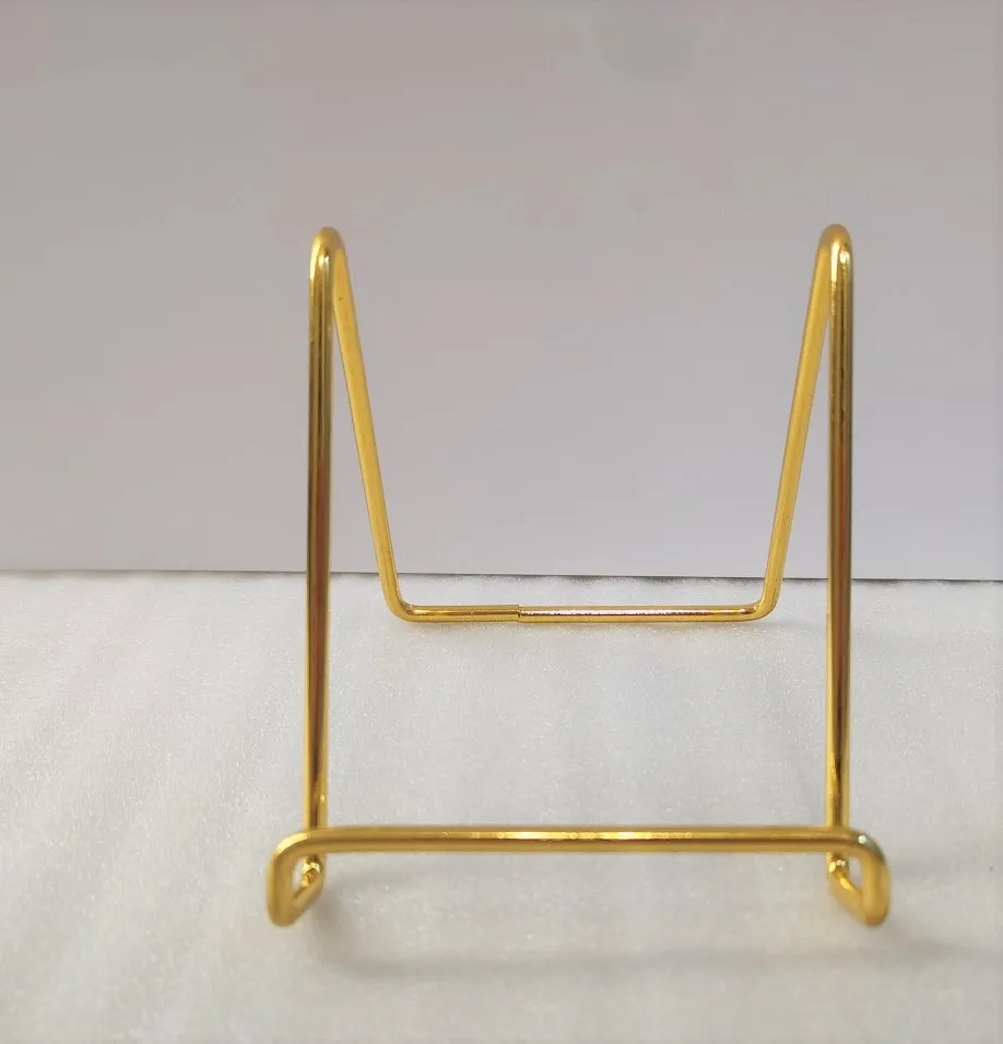 Retail Note Book Store Magazine Display Racks Art Panel Easel Holder Stand Metal Square Wire Stand
