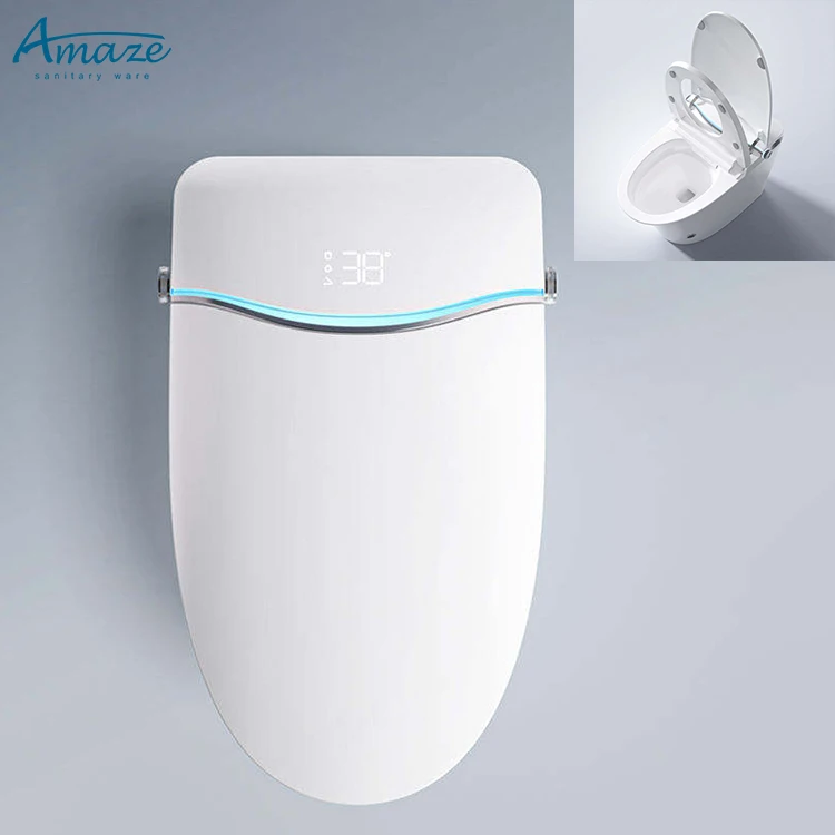 Smart toilet new design automatic induction disinfection bathroom flushing integrated siphon toilet