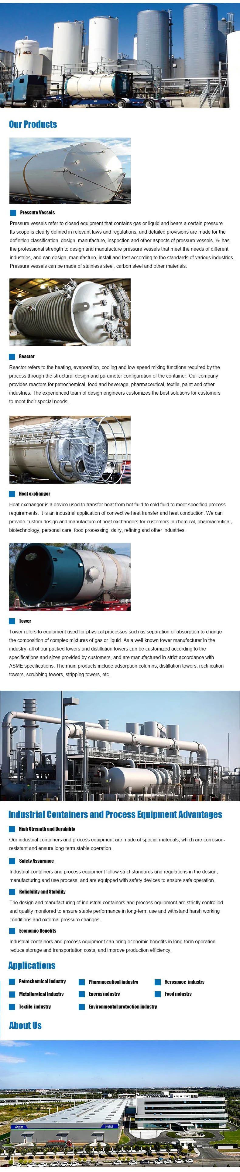 Shell and Tube Heat Exchanger, steel, pressure tank - detail 4