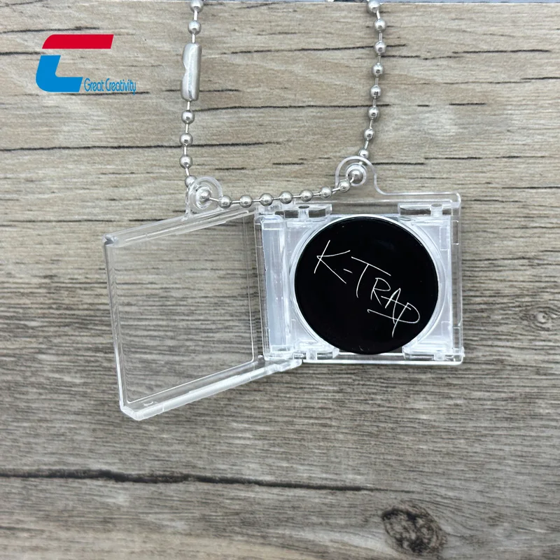 Nfcミニアルバムcdキーホルダーkpopフォトディスプレイボックスミニ
