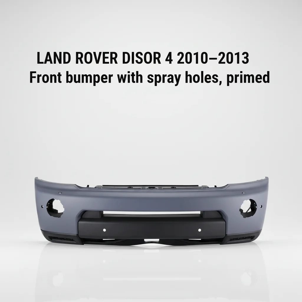 LR013896-B PP+EPDM-20 Assembly New Front Bumper with Spray Holes Park Sensor Holes for DISCOVERY 4 2010-2013