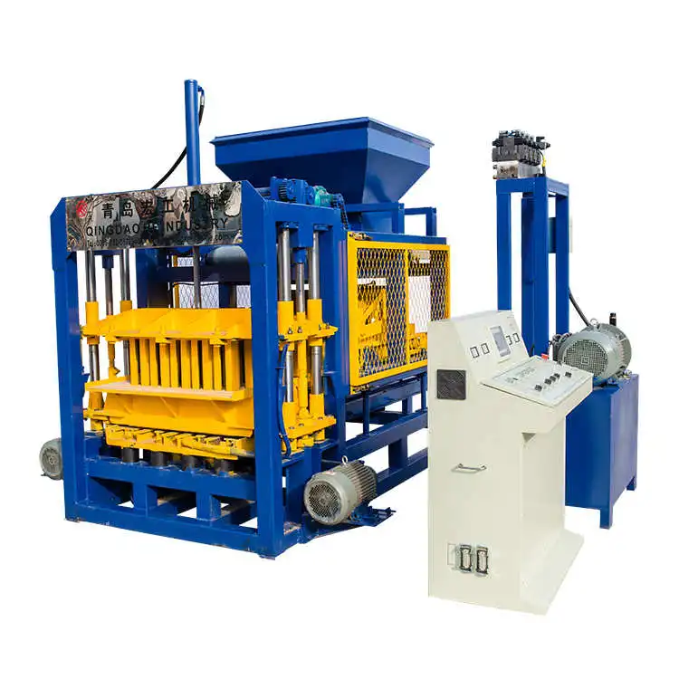 QT4-16 Concrete Block Making Machine - Efficient & Durable