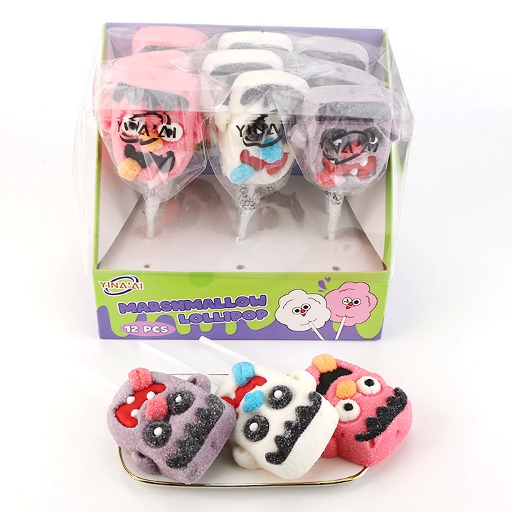 zombie marshmallow lollipop