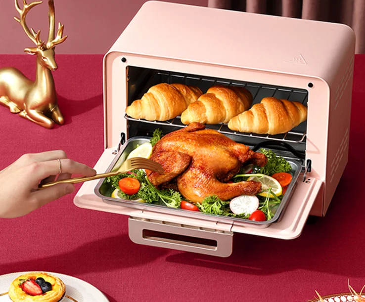 10L Capacity Multi Function Square Shape Home Cooking Baking Oven Electric